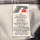 Russell Athletic Men’s Grey Plaid Lightweight Summer Golf Flat Front Vacation Shorts
