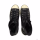 Womens Converse Chuck Taylor All Star Hi Lift Leather Sneaker Black and White hi