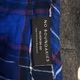 No Boundaries Blue Plaid Flannel Shirt Hoodie Men’s Long Sleeve