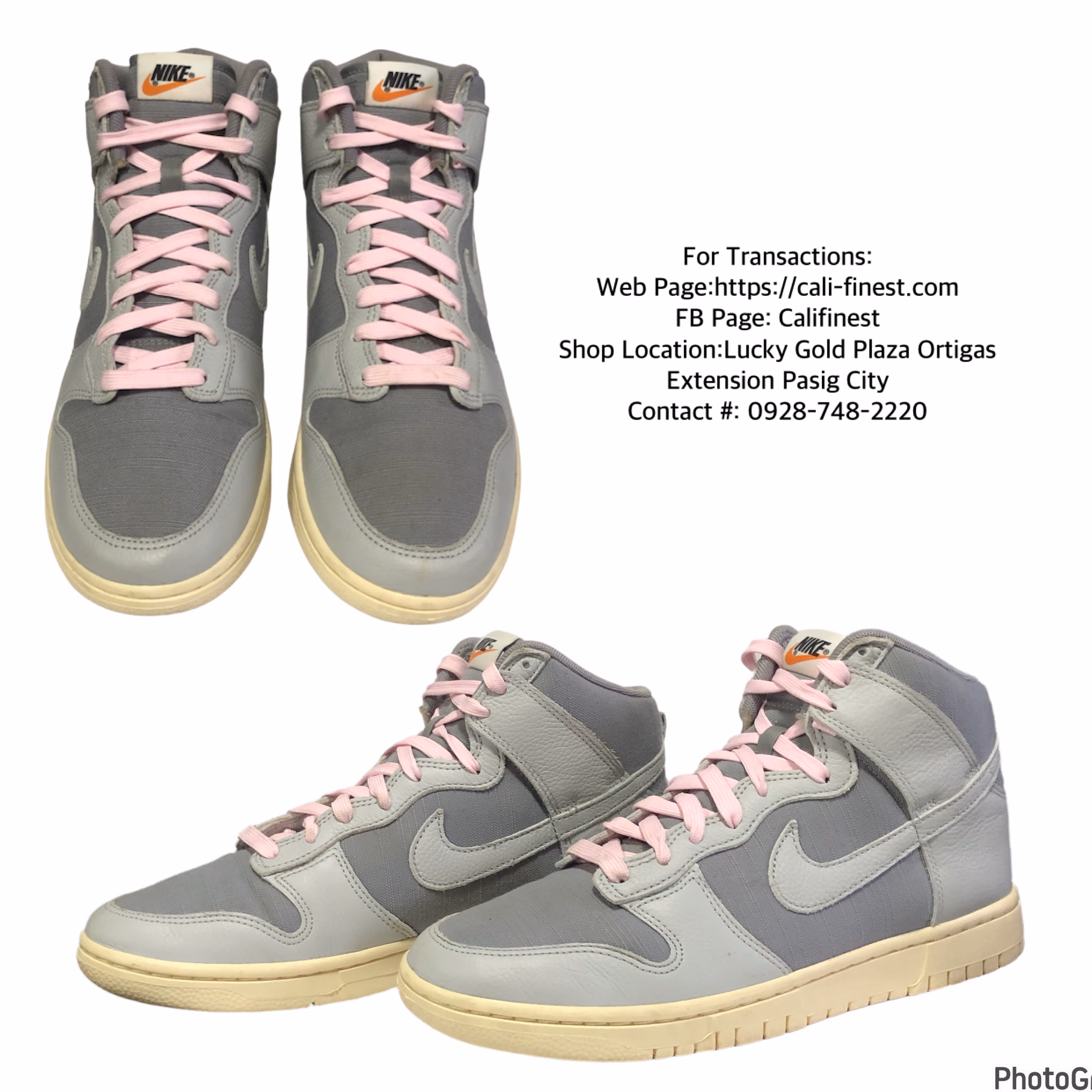Nike Dunk High Premium Certified Fresh Particle Grey