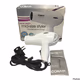 Conair 1875 Watt Mid-Size Hair Dryer WHITE ionic 247VHN compact hang fast air