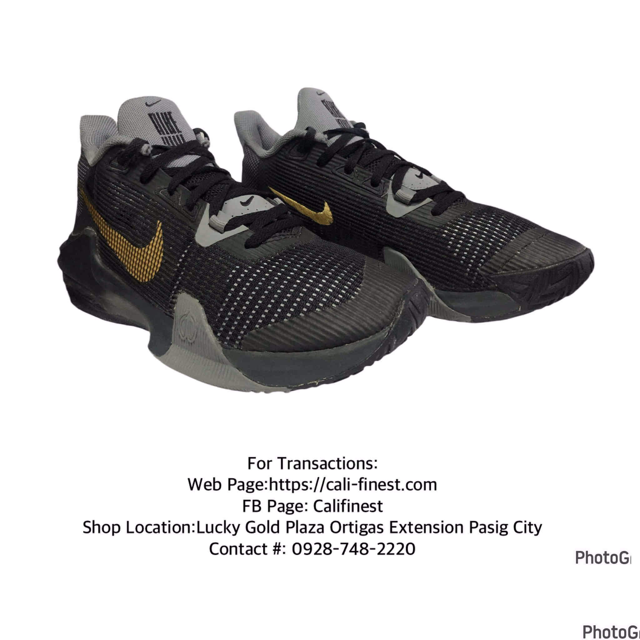 Nike Air Max Impact 3 Black Metallic Gold