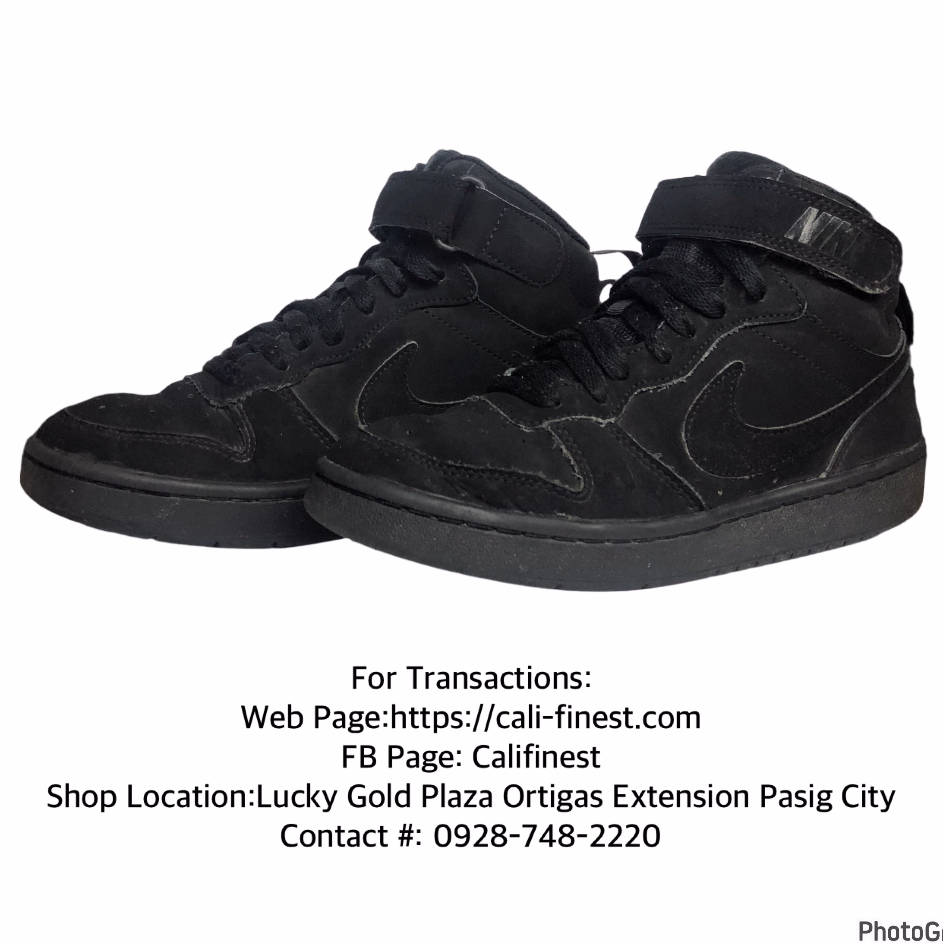 Nike Court Borough Mid 2 Youth Size 4 - Boys Shoes