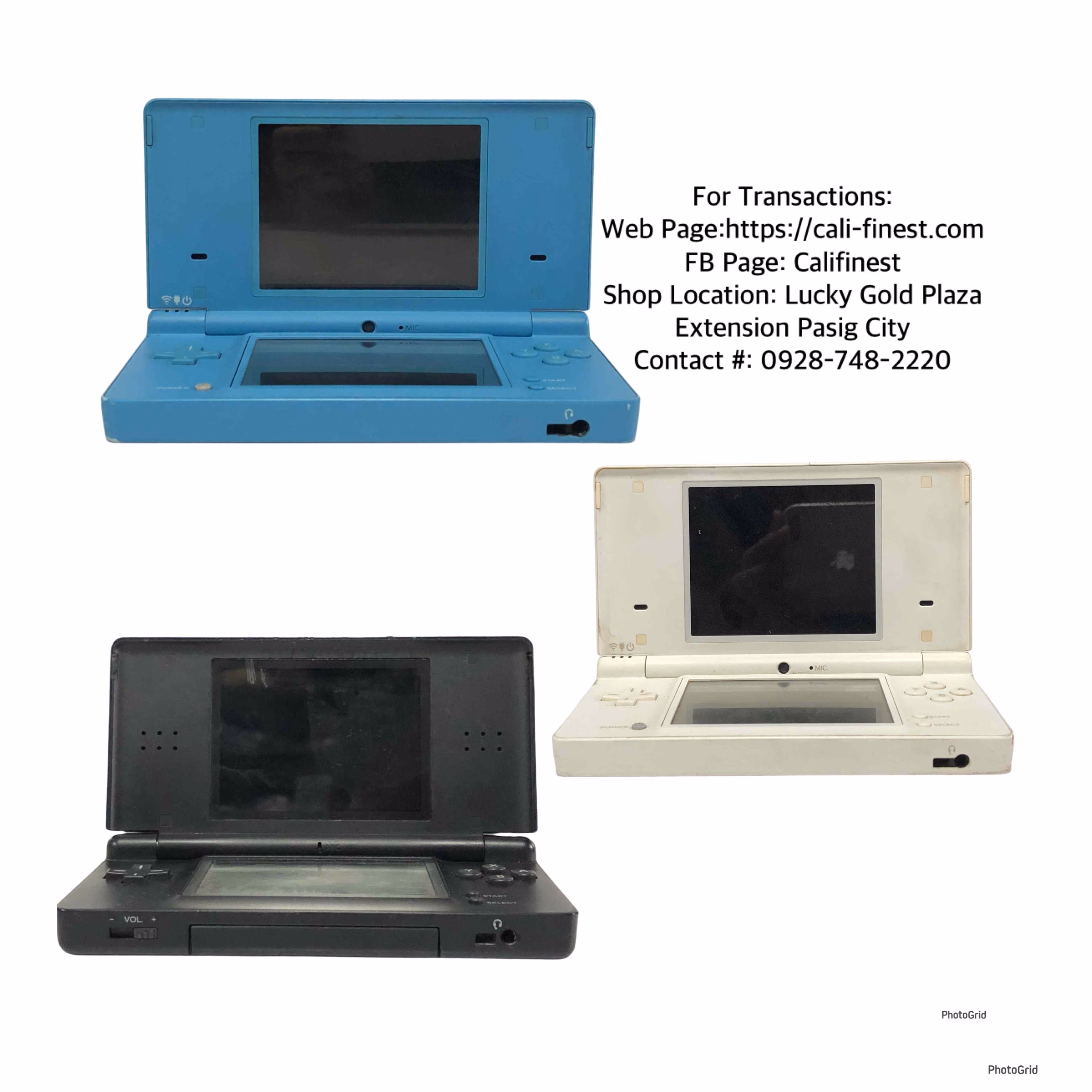 Nintendo DS and Nintendo DS lite set 