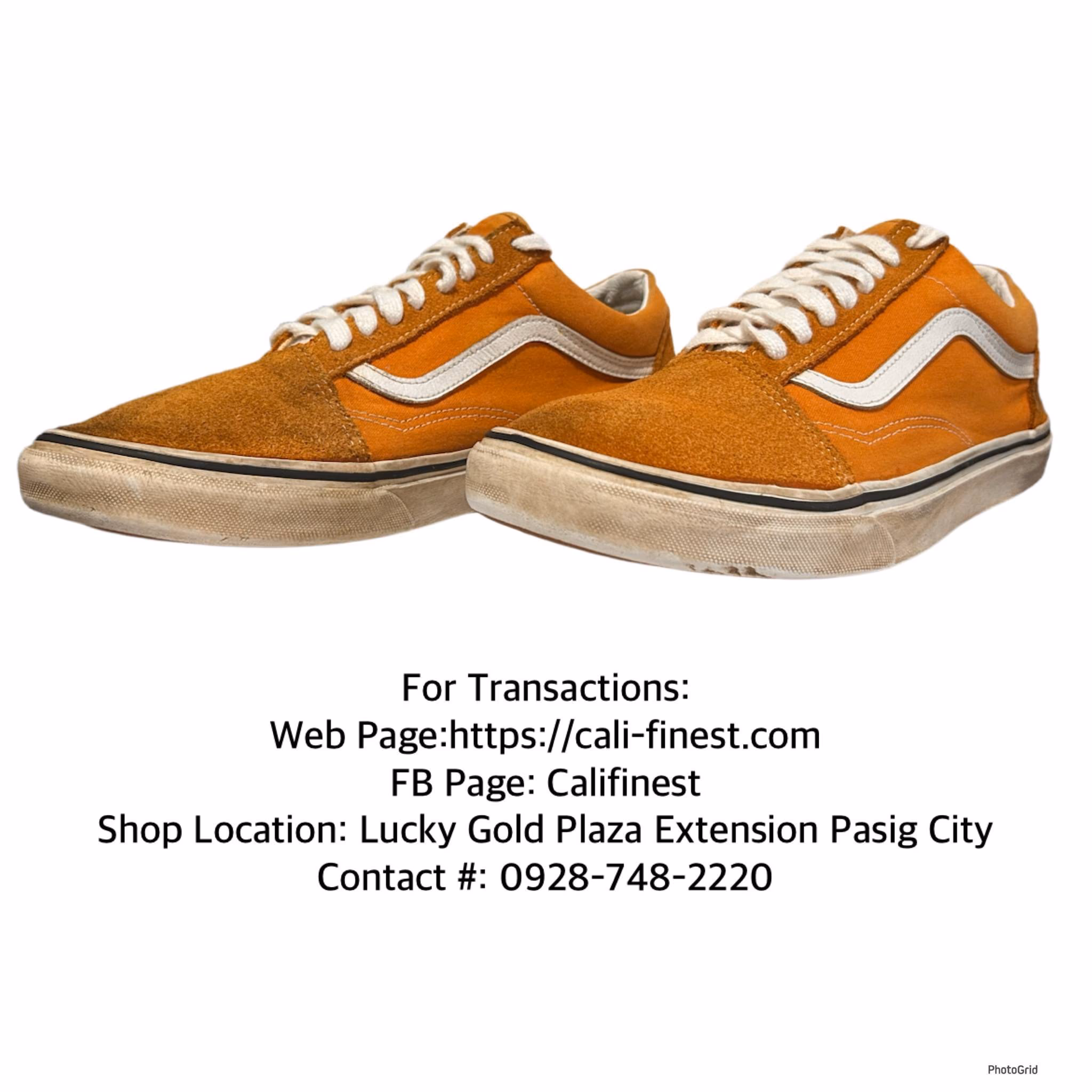Vans Old Skool Classic Low Cut Athletic Sneakers Men’s Size Suede Upper