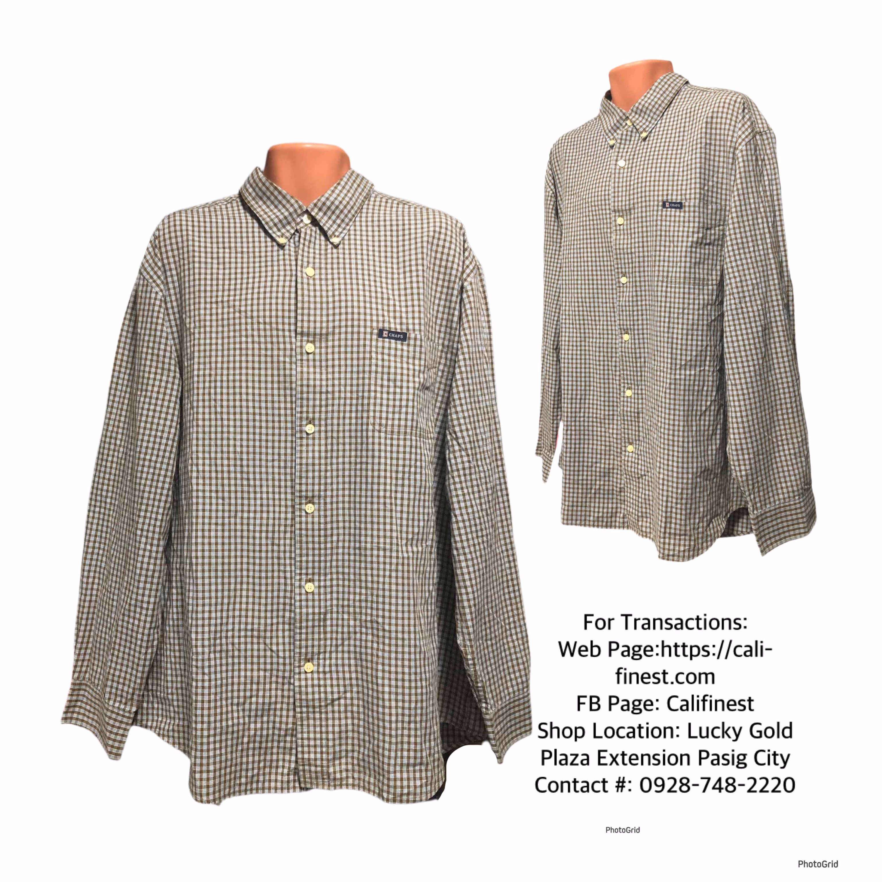 Chaps Est. 1978 Polo Long Sleeve For Men  
