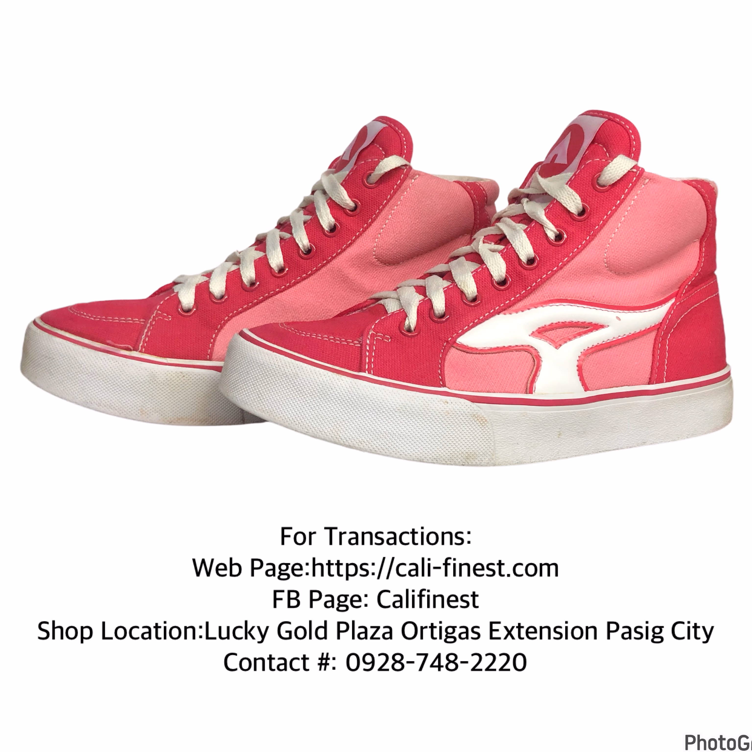 Airwalk Aurora Women’s Pink High-Top Sneakers