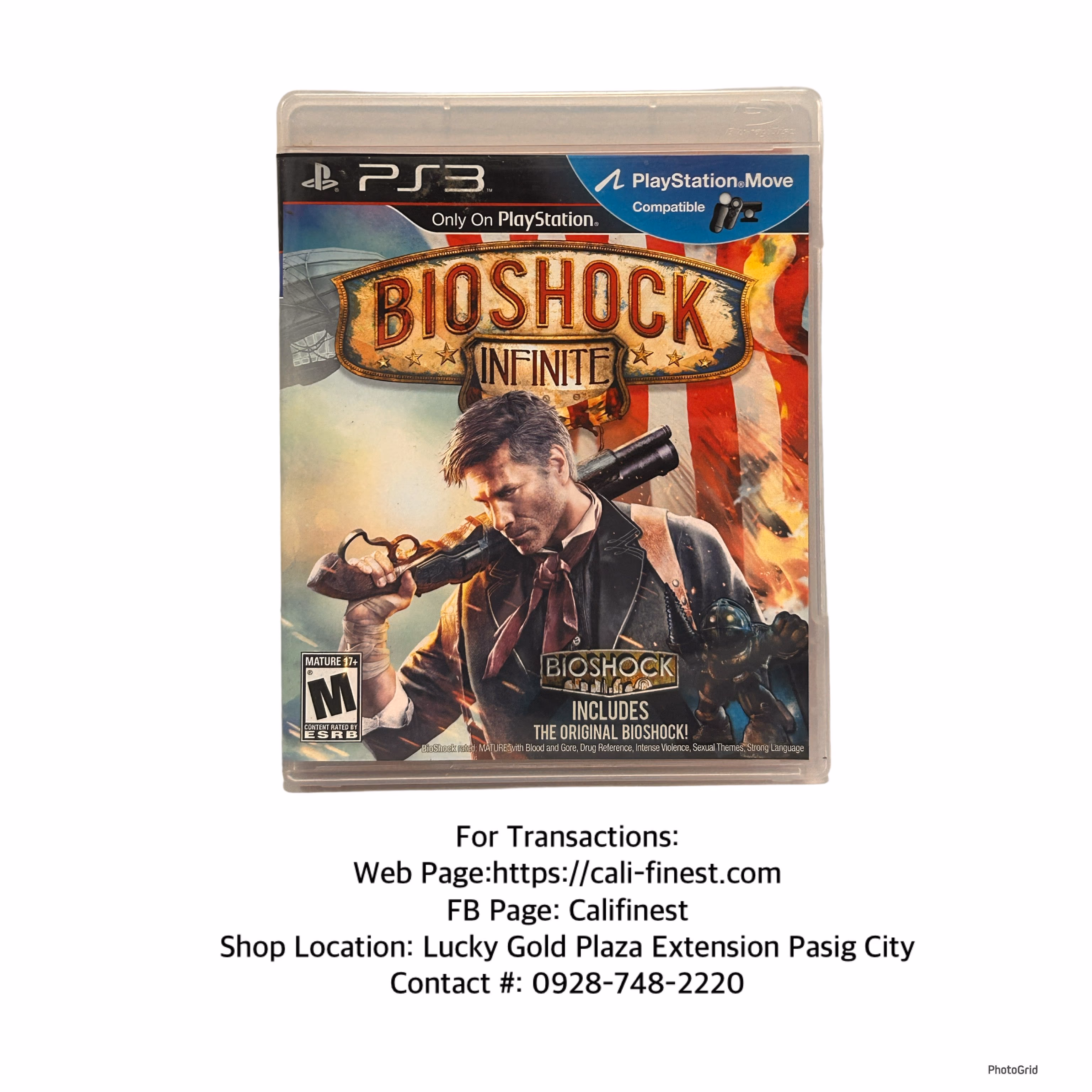 PS3 Bioshock Infinite Games 