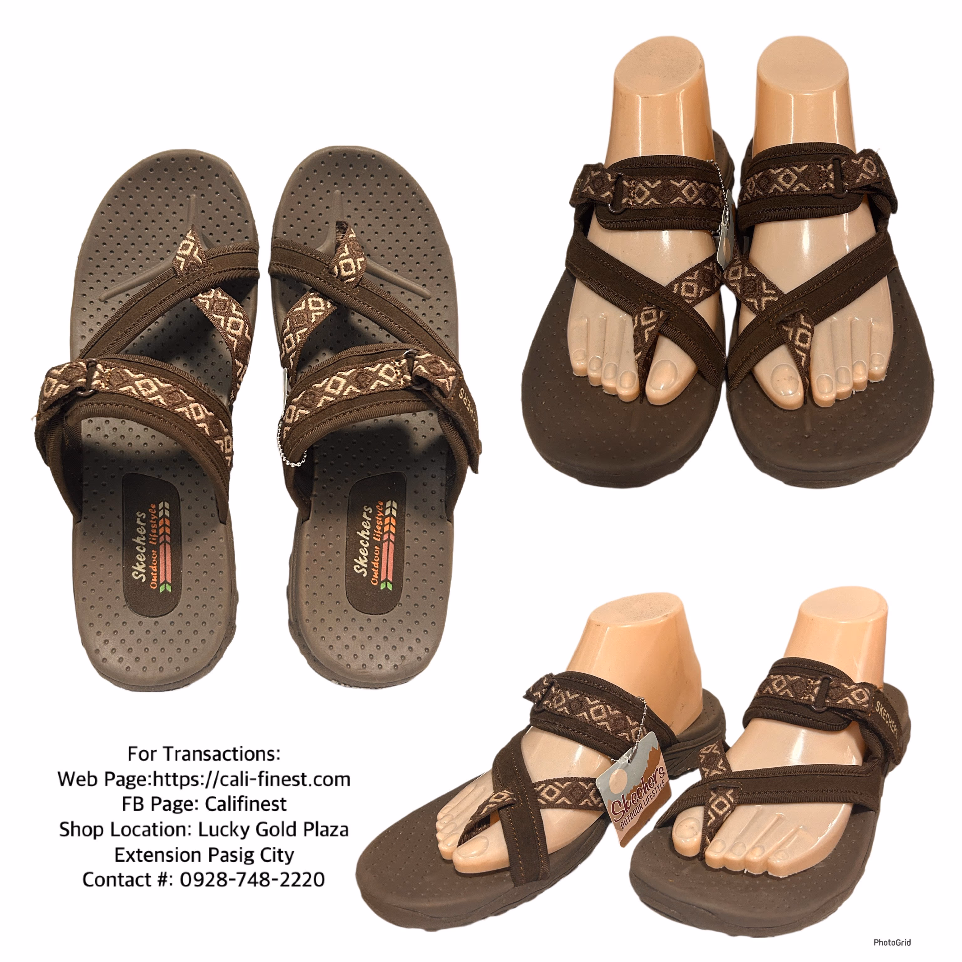 Skechers Reggae Trailway Flip-slop Sandals womens Flip-Flop