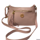 Joy Mangano Blush Pink Tassels Shoulder Crossbody Ba