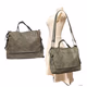 Ladies Leather Shoulder Bag and Handbag Olive Green 