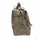 Ladies Leather Shoulder Bag and Handbag Olive Green 