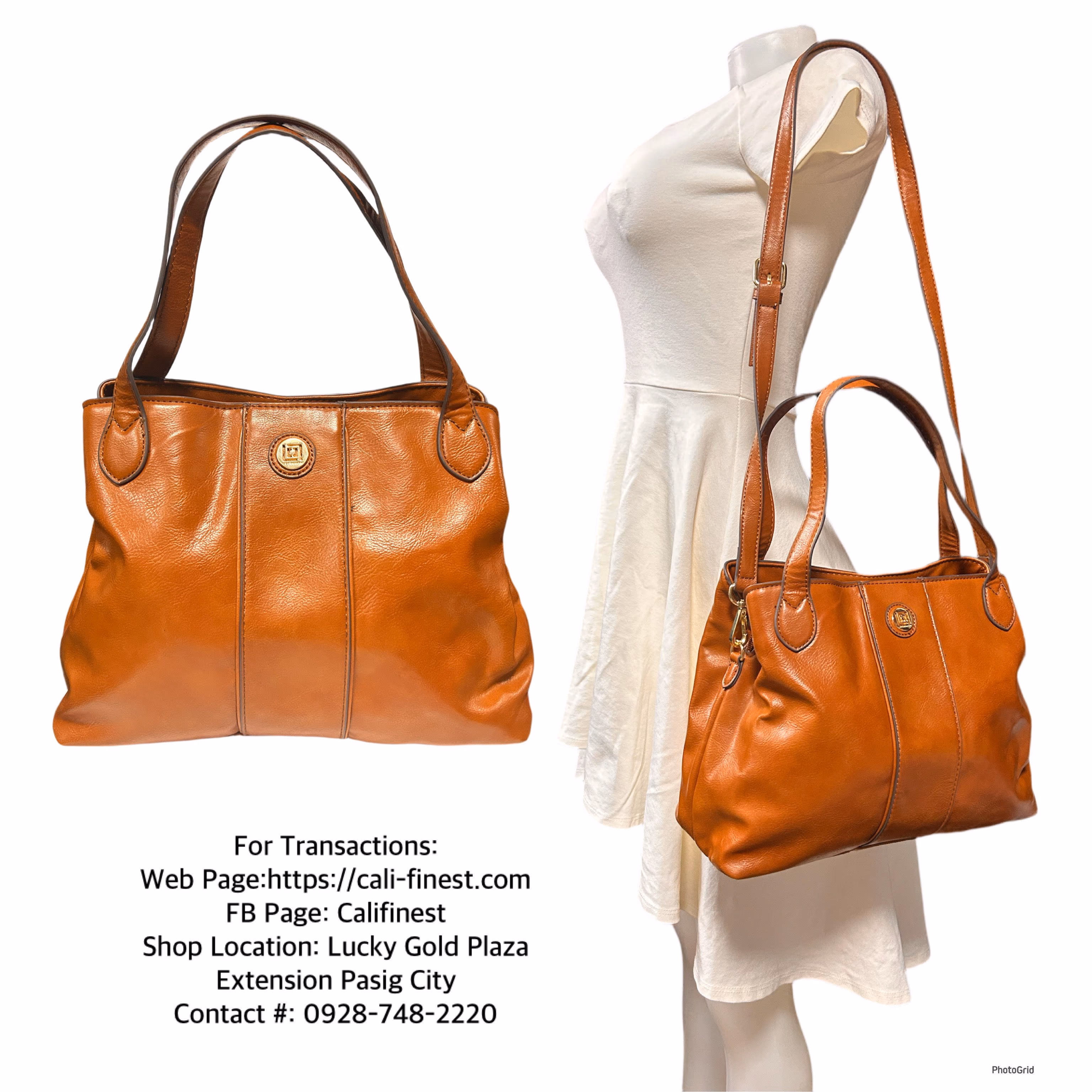 LIZ Claiborne Leather Handbag & Shoulder Bag