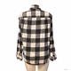 George long sleeve Checkered Black white Large (42-44)