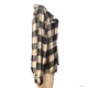 George long sleeve Checkered Black white Large (42-44)