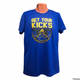 Get Your Kicks Adidas climate Blue Shirt  For Men