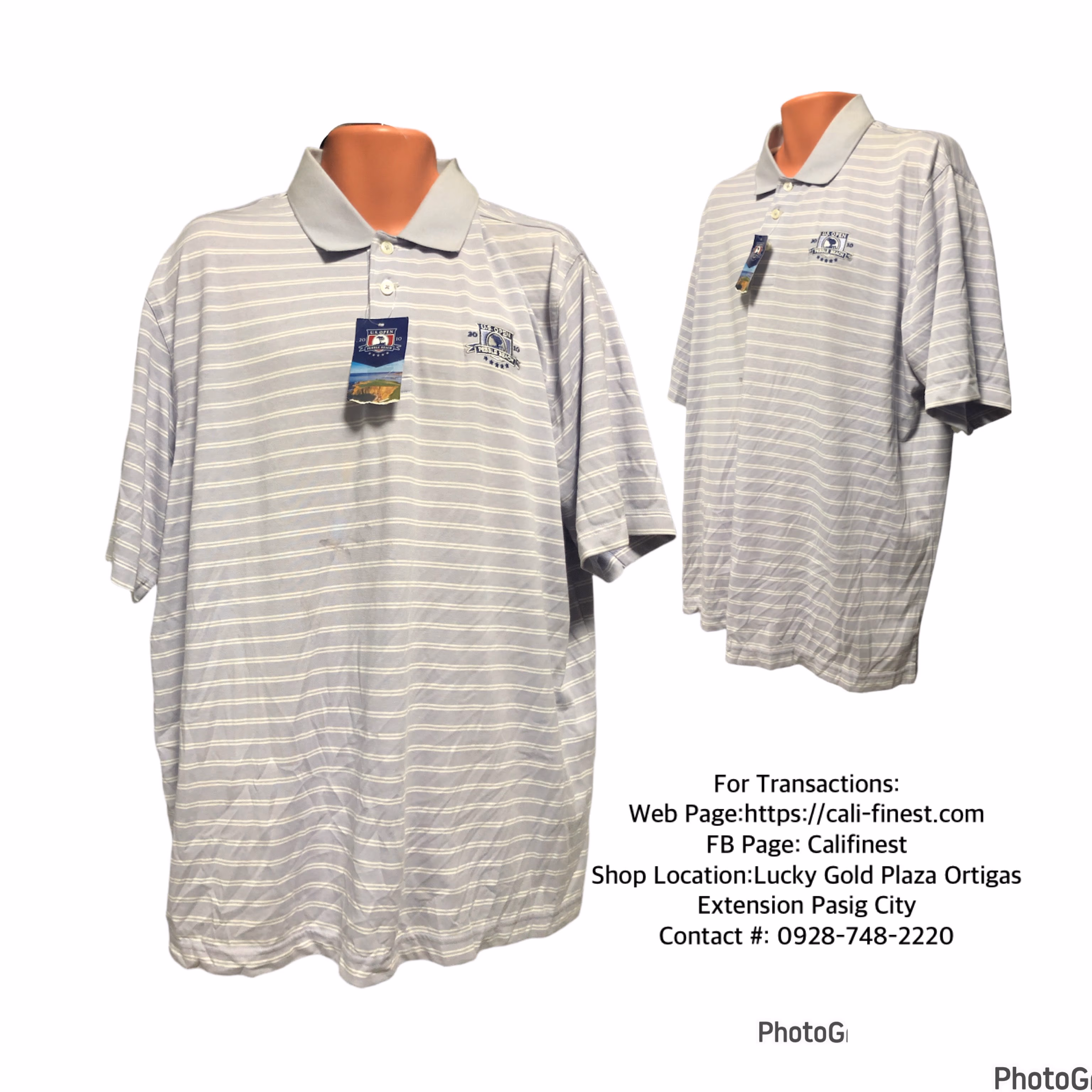 Ashworth Polo Short Sleeve Light Purple Men