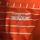 Straight Down Polo Short Sleeve Orange Men Large  