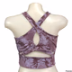 Active Purple Sports Bra for Womens