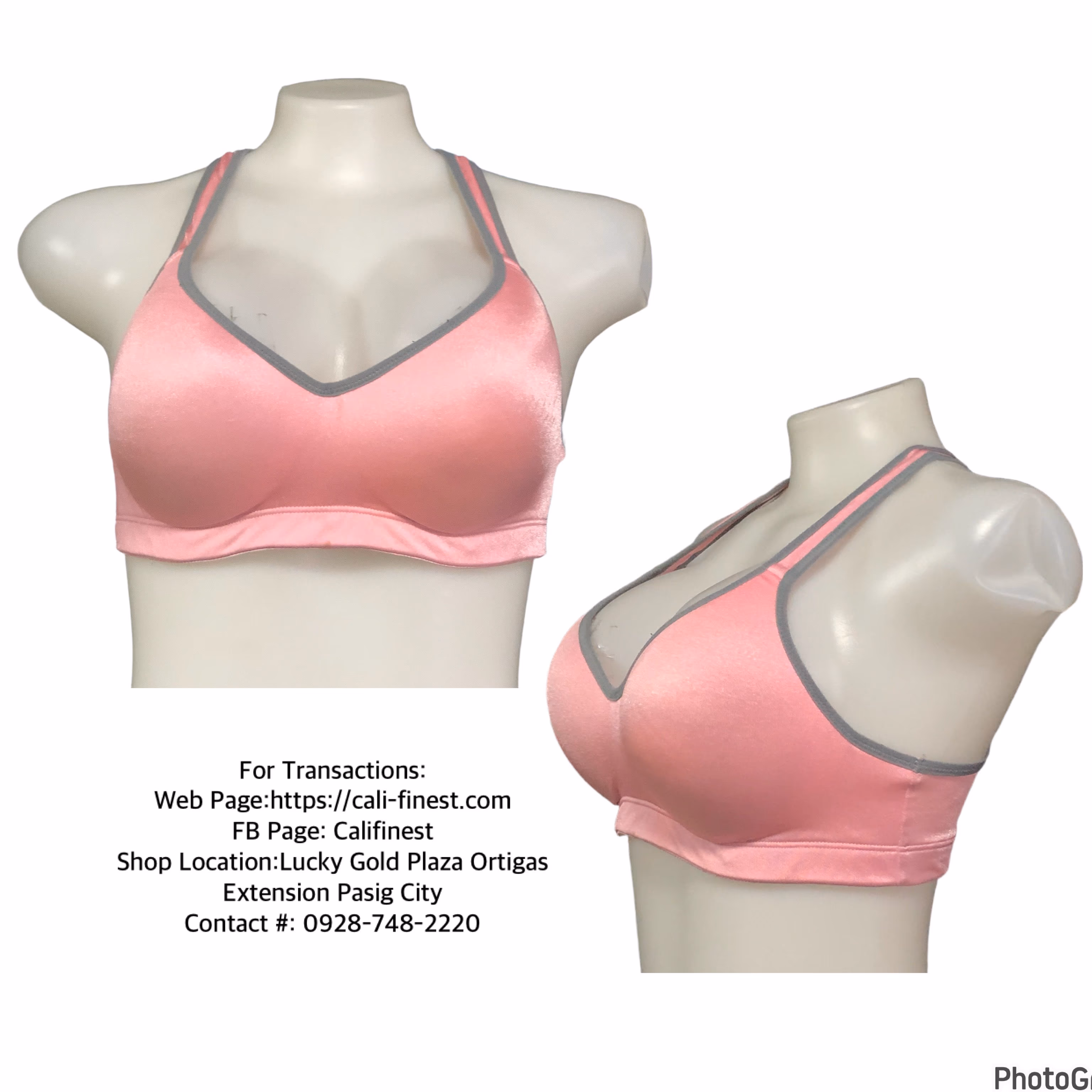PINK Victorias Secret Yoga Women’s Pink Sport Bra