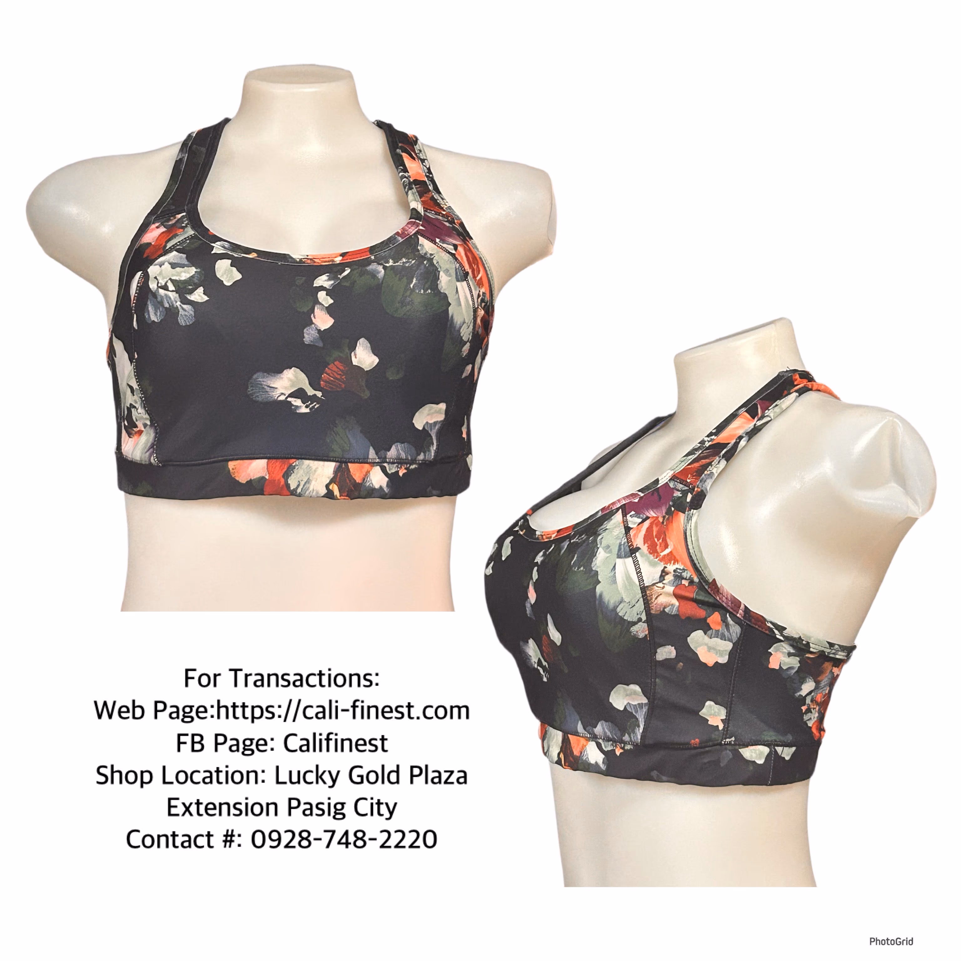Avia Women’s Racerback Sports Bra Size Large