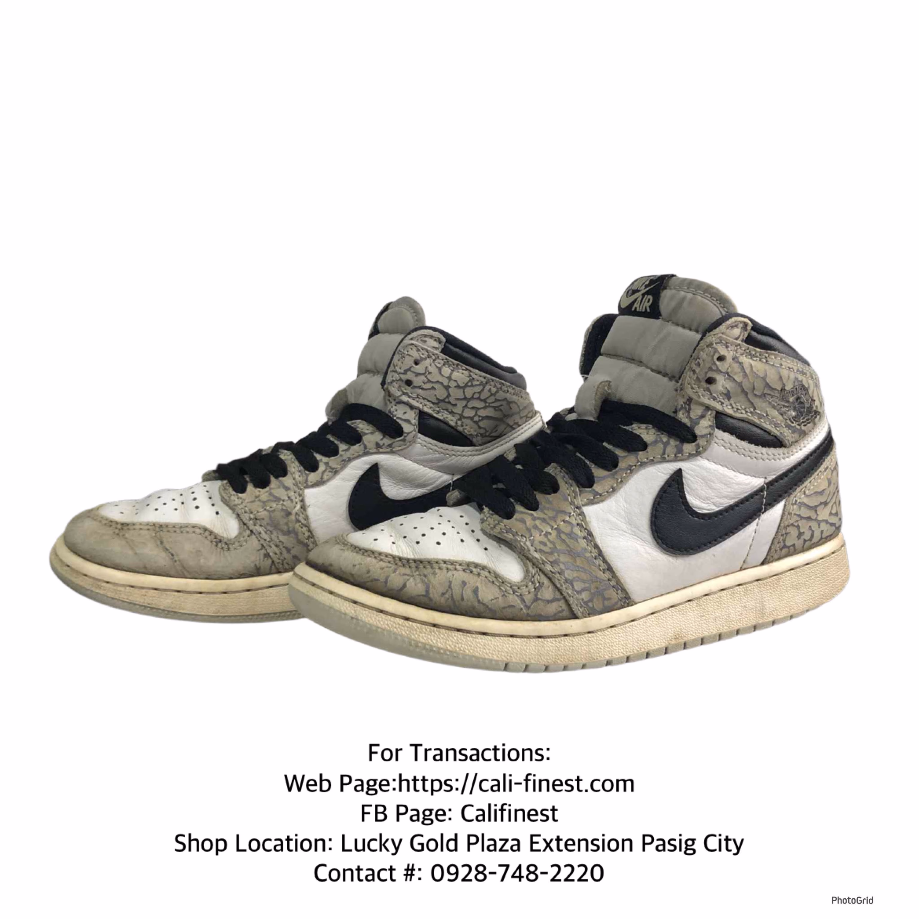 Nike Kids Air Jordan 1 high FD1437-052 Basketball Shoes Sneakers 