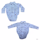 IZod Baby Boys Size 12M Button Check Dress Shirt Blue White Red 