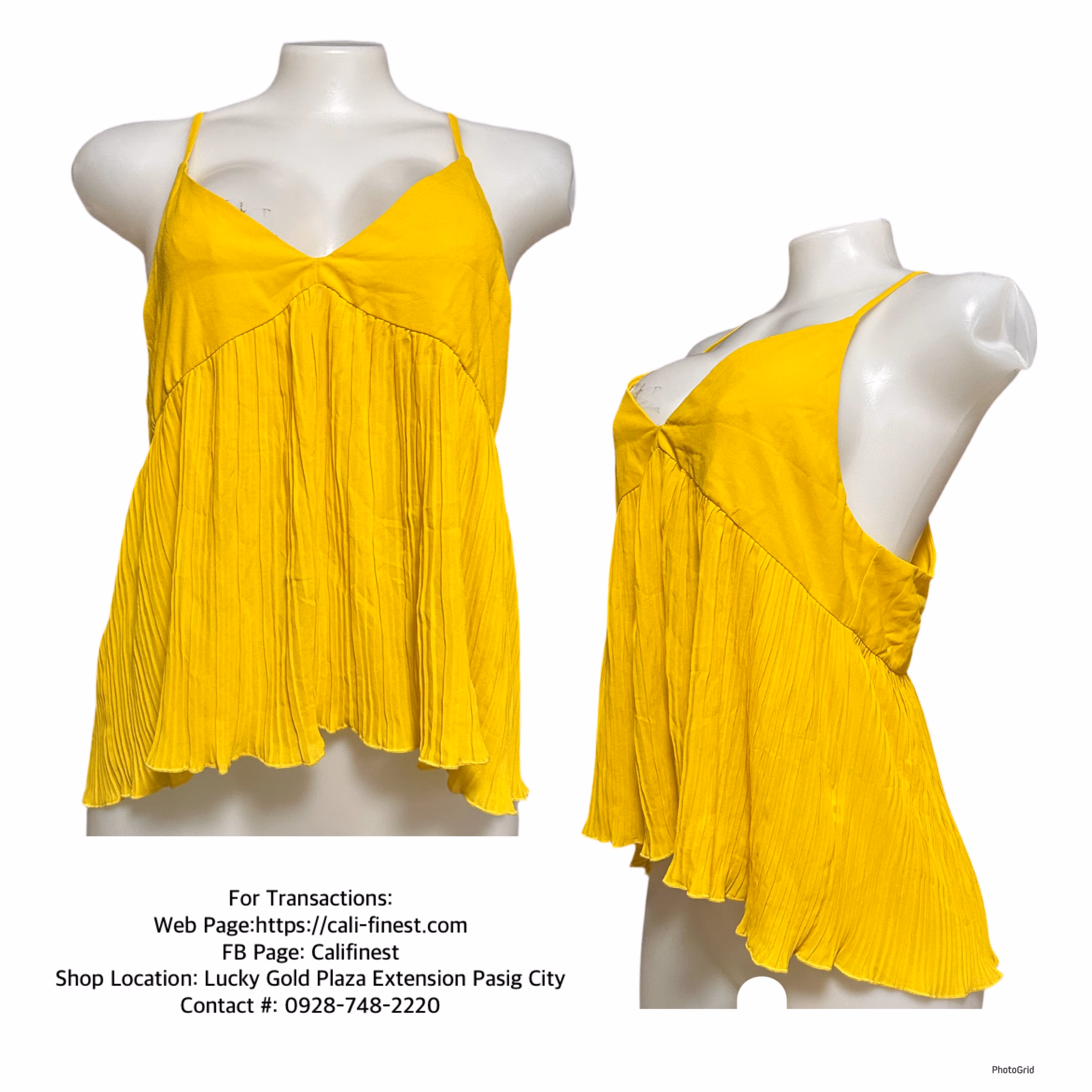 Brandnew Forever 21 Contemporary Blouse Yellow for women Large