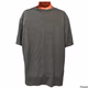 Claiborne Men’s Gray Trim V-neck Ribbed Shoet Sleeve T-shirt
