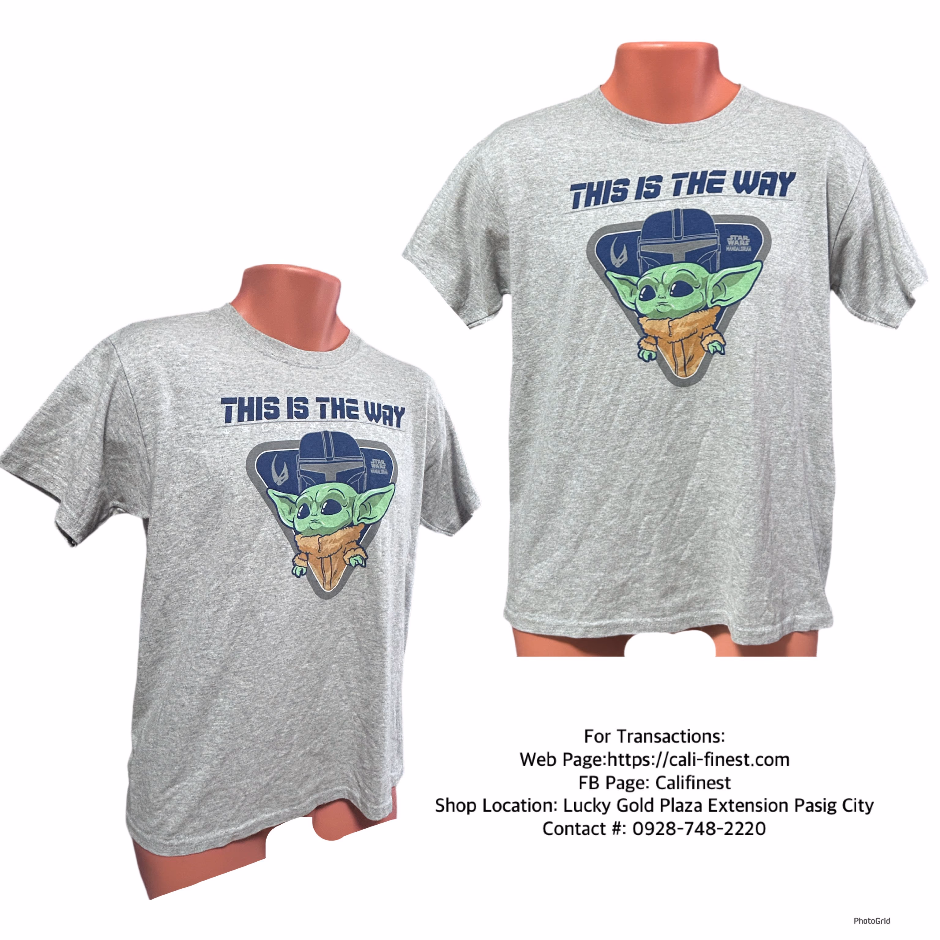 Mandalorian & Child Boys Graphic T-shirt NWT SIZE XL