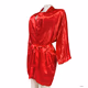 Frederick’s of holly wood Robe, One size for women red 