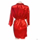 Frederick’s of holly wood Robe, One size for women red 