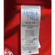 Brandnew Time and Tru Womens Bikini Top Keyhole Ruched Red size XL