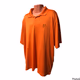 Antigua Men Polo Short Sleeve Orange XXL