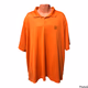 Antigua Men Polo Short Sleeve Orange XXL