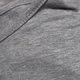 Pretty Little Thing Gray Cut Out Front Short Sleeve Cropped Top for Womens