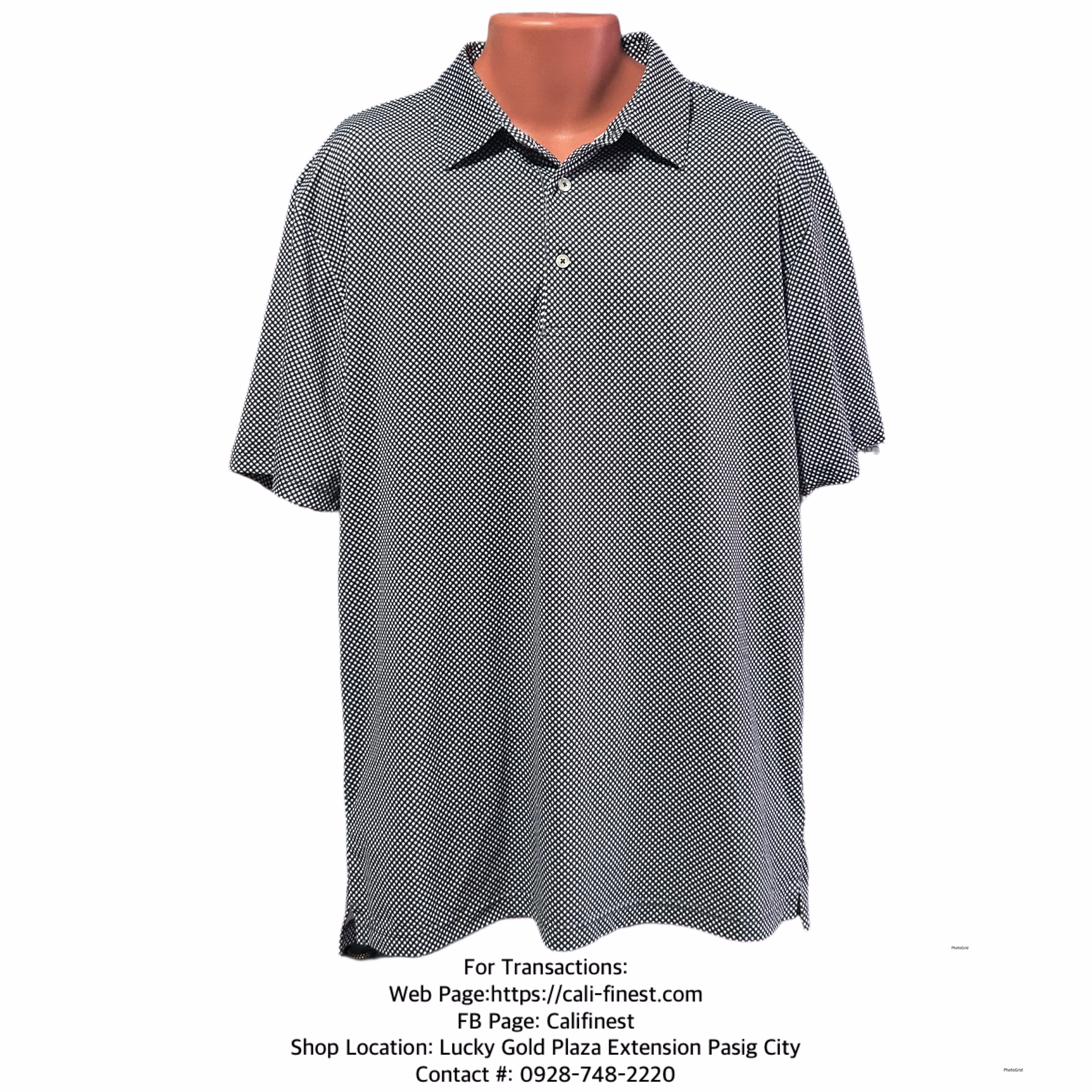 Men’s Bamboo Charcoal Short Sleeve Polo Shirt