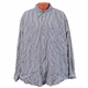 Tommy Hilfiger Long Sleeve Striped Dress Polo Shirt for Mens