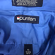 Puritan Mens Polo Long Sleeve Blue XL 
