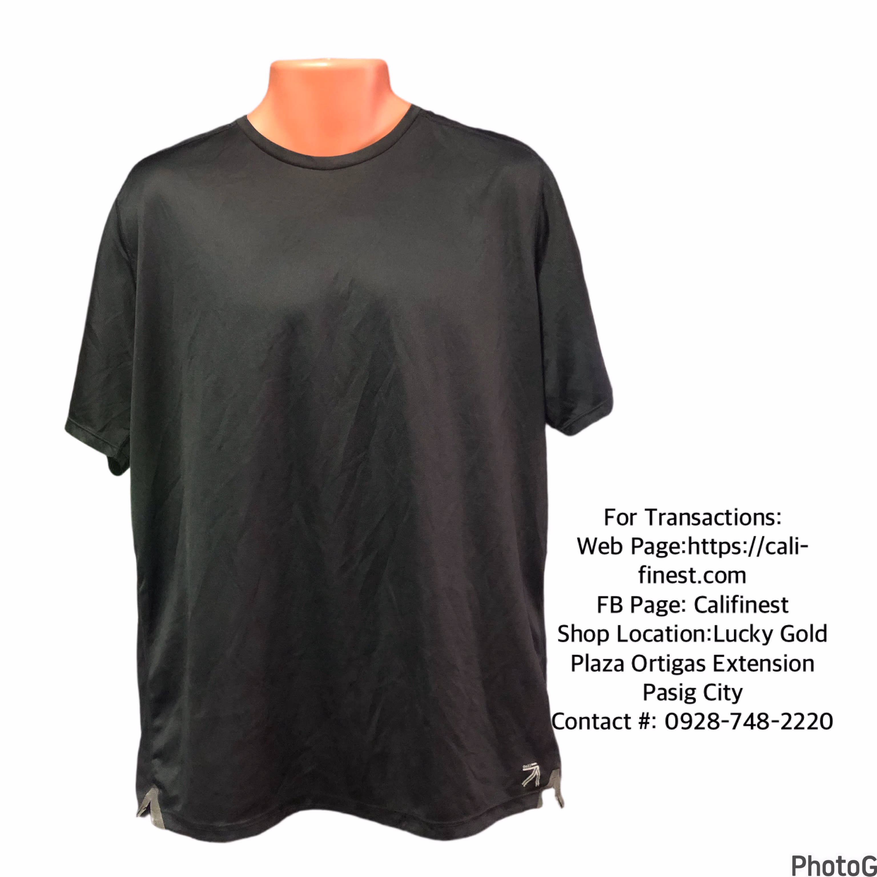New Balance Men T-Shirt  Black XL