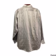 Savile Row Men Polo Long Sleeve Gray S/R