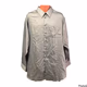 Savile Row Men Polo Long Sleeve Gray S/R