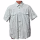 Old Navy Short Sleeved White Striped Button Down Shirt for Mens