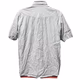 Old Navy Short Sleeved White Striped Button Down Shirt for Mens