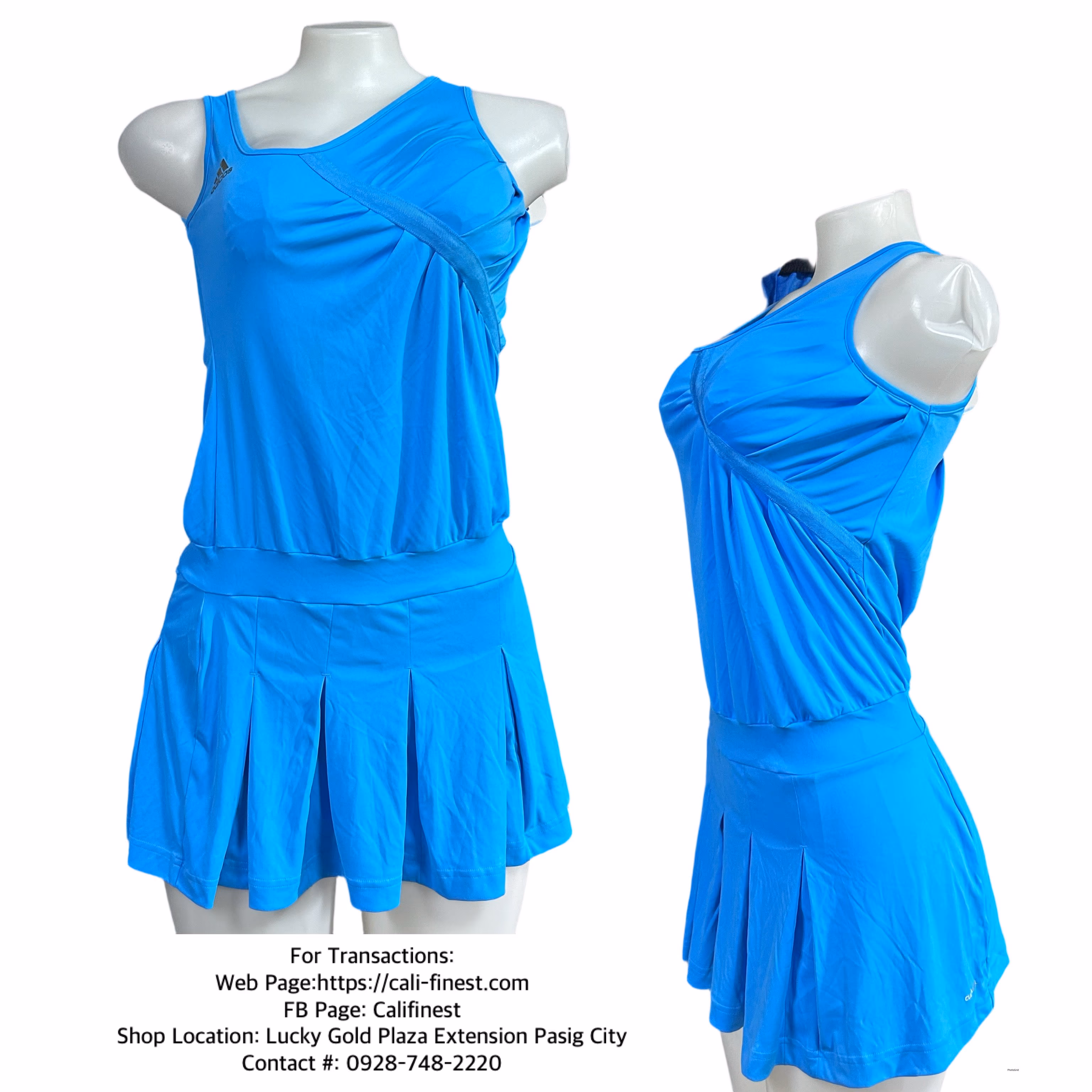 Adidas Climacool Adibria Ana Ivanovic Blue Dress for Womens
