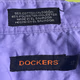 Dockers Women’s Purple Long Sleeve Polo shirt