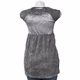 Kandy Kiss Girls Gray Sleeve Shirt Waist Flower Dress