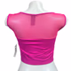 Soho Girls Women’s Pink One Size Fits All Cropped Top