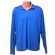 Sport Tek Blue 1/4 Zip Pullover Long Sleeve for Mens