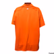 ADIDAS Golf Polo Shirt Orange Gray Graph Equalizer Climalite For Men XL